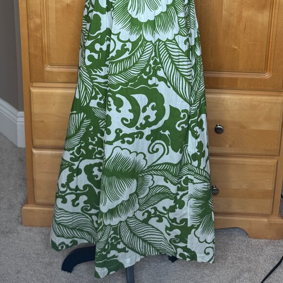 NWT Velvet by Graham and Spencer NWT Sz XL Juliana Skirt and Top in Green Floral - Picture 5 of 16